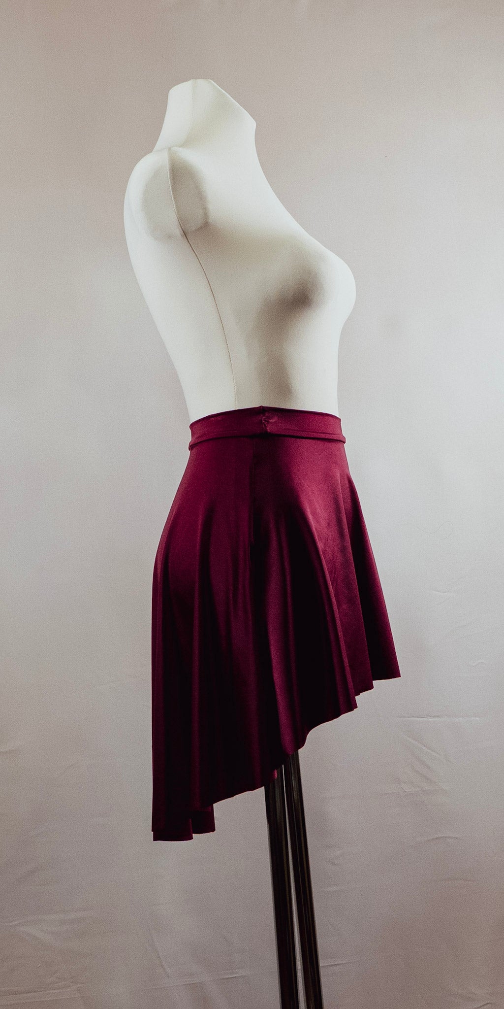 Eleganter Ballettrock in Bordeaux – limitierte Edition